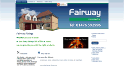 Desktop Screenshot of fairwayfixings.co.uk